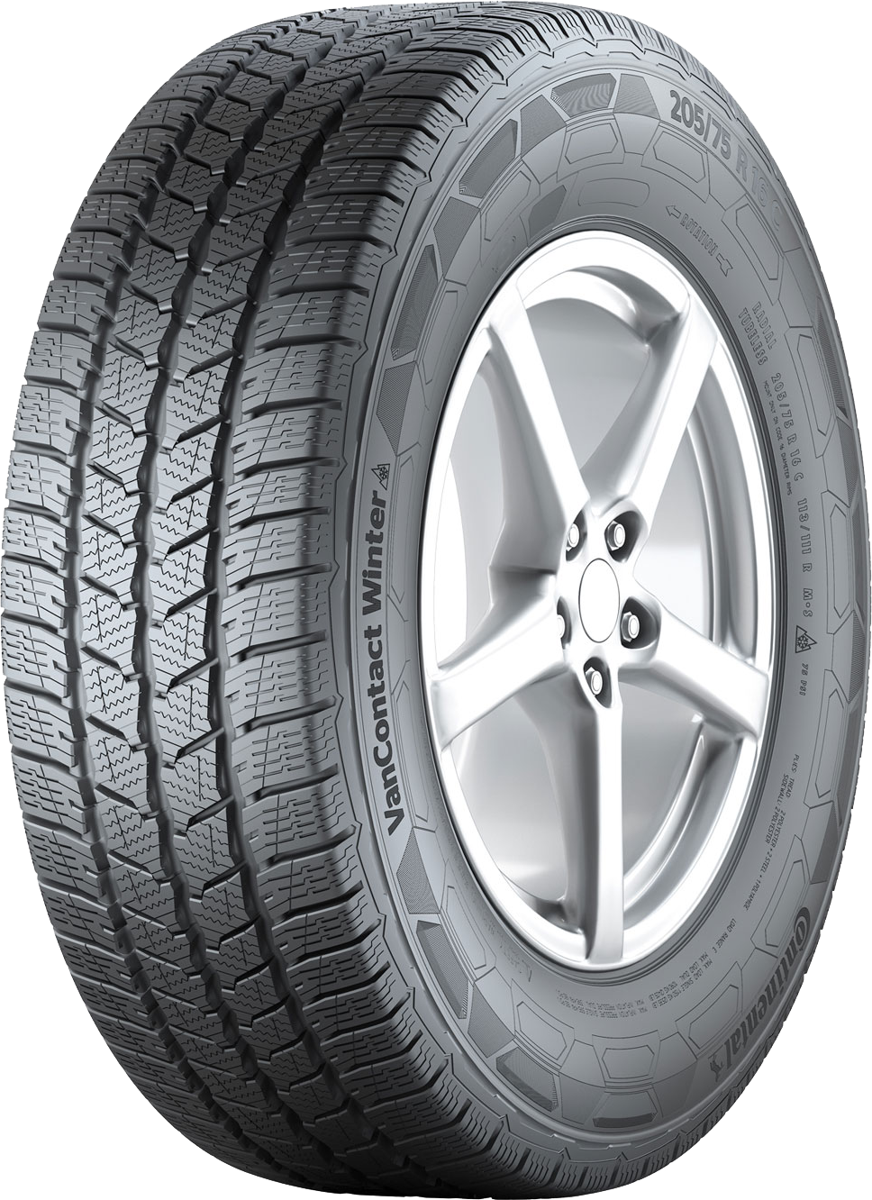 Зимние шины Continental VanContact Winter 175/75 R16 101/99R в Москве от 12275  руб.