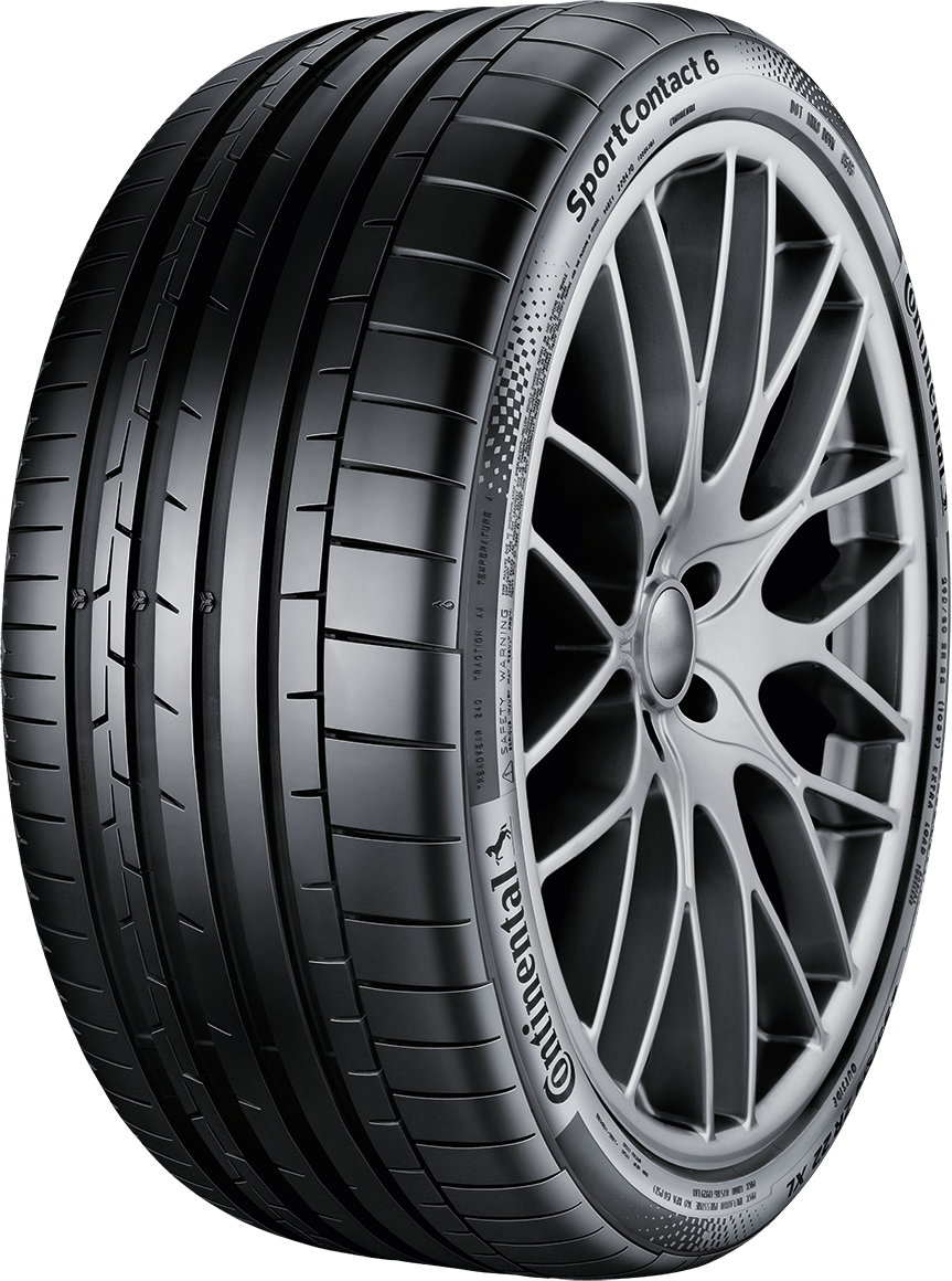 Летние шины Continental SportContact 6 225/35 R19 88Y XL в Москве от 10341  руб.