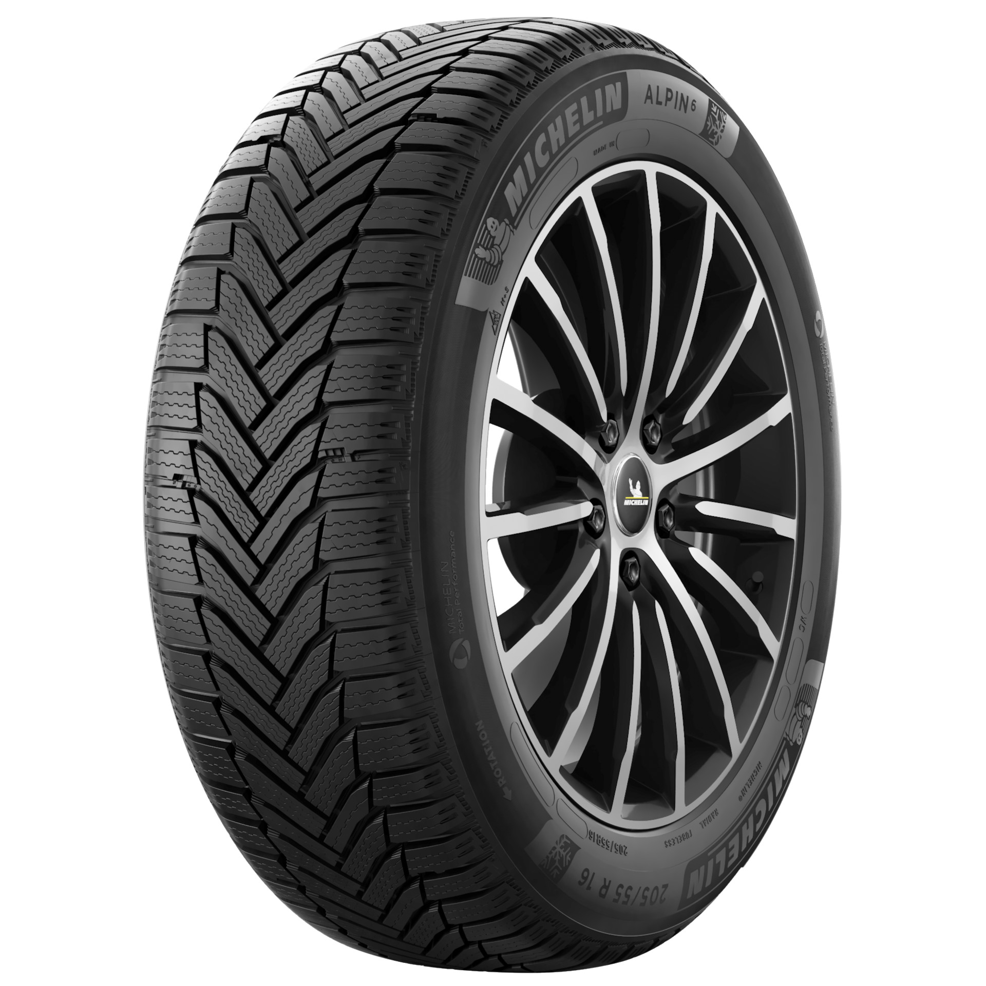 Зимние шины Michelin Pilot Alpin 6 205/55 R17 95V XL в Москве от 12633  руб.