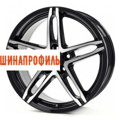 Диски Alutec Alutec Ikenu 8x18 5x112 ET38 D66,5 Diamant black front polished