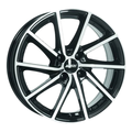 Alutec Singa 6,5x16 5x114,3 ET40 D66,1 Diamant black front polished