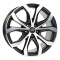 Alutec W10X 8x18 5x108 ET45 D70,1 Racing black front polished