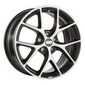 BBS SR 7,5x17 5x114,3 ET42 D82 Vulcano grey diamond cut