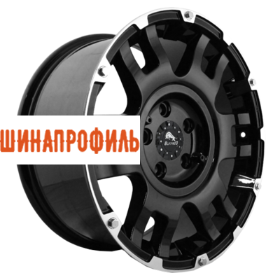 Диски Buffalo Buffalo BW-004 9x20 6x139,7 ET18 D106,3 Gloss Black Machined Face