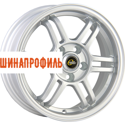 Диски CrossStreet CrossStreet CR-10 6x14 4x98 ET35 D58,6 Sil