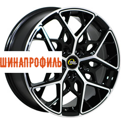 Диски CrossStreet CrossStreet CR-20 7,5x18 5x114,3 ET45 D67,1 BKF