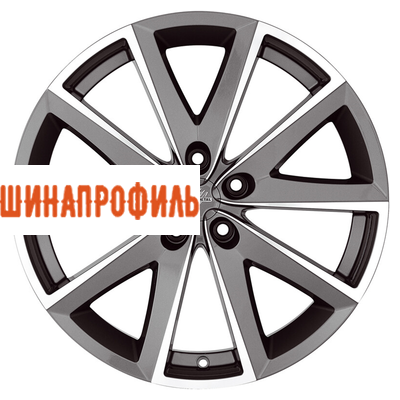 Диски Fondmetal Fondmetal 7600 7,5x17 5x114,3 ET48 D67,2 Glossy Titanium Machined