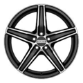 Fondmetal 8100 6,5x16 5x105 ET38 D56,5 Gloss Black Machined
