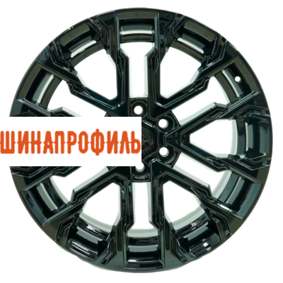 Диски Khomen Wheels Khomen Wheels AZIMUT 2205 (QX80/Patrol) 9x22 6x139,7 ET25 D77,8 Black matt