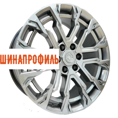 Диски Khomen Wheels Khomen Wheels AZIMUT 2205 (QX80/Patrol) 9x22 6x139,7 ET25 D77,8 Dark Chrome