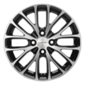 Khomen Wheels KHW1506 (Rio I) 6x15 4x100 ET48 D54,1 Black-FP