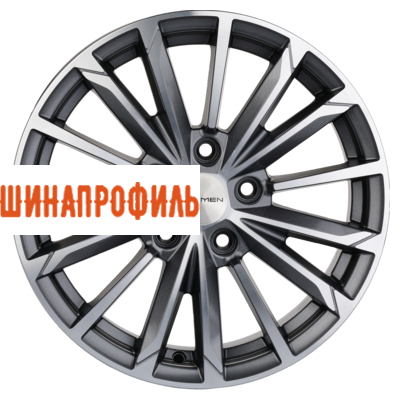 Диски Khomen Wheels Khomen Wheels KHW1610 (Corolla) 6,5x16 5x114,3 ET45 D60,1 Gray-FP