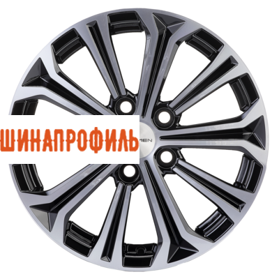 Диски Khomen Wheels Khomen Wheels KHW1610 (Octavia) 6,5x16 5x112 ET50 D57,1 Black-FP