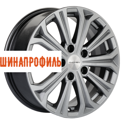Диски Khomen Wheels Khomen Wheels KHW1610 (Optima) 6,5x16 5x114,3 ET41 D67,1 G-Silver