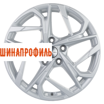 Диски Khomen Wheels Khomen Wheels KHW1716 (Changan/Geely/Lexus/Toyota) 7x17 5x114,3 ET45 D60,1 F-Silver