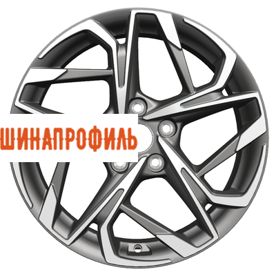 Диски Khomen Wheels Khomen Wheels KHW1716 (Sportage) 7x17 5x114,3 ET48 D67,1 Gray-FP