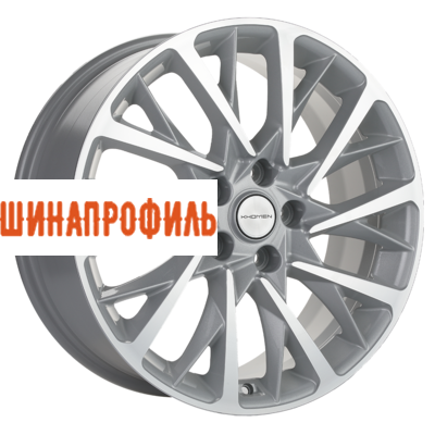 Диски Khomen Wheels Khomen Wheels KHW1804 (Karoq) 7,5x18 5x112 ET45 D57,1 F-Silver-FP