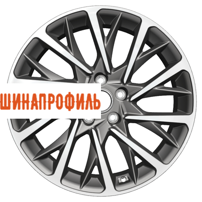 Диски Khomen Wheels Khomen Wheels KHW1804 (XC40/XC60) 7,5x18 5x108 ET50 D63,3 Gray-FP