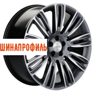 Диски Khomen Wheels Khomen Wheels KHW2004 (RRover) 8,5x20 5x120 ET45 D72,6 Gray-FP