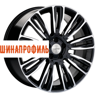 Диски Khomen Wheels Khomen Wheels KHW2004 (Velar) 8,5x20 5x108 ET45 D63,4 Black-FP