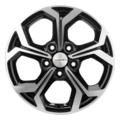 Khomen Wheels KHW1606 (Ceed/Elantra) 6,5x16 5x114,3 ET50 D67,1 Black-FP