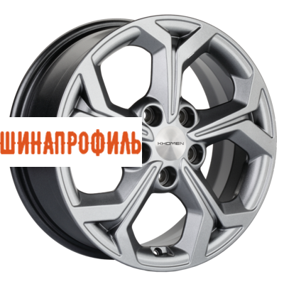 Диски Khomen Wheels Khomen Wheels KHW1606 (Kaptur) 6,5x16 5x114,3 ET50 D66,1 G-Silver