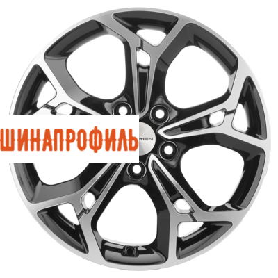 Диски Khomen Wheels Khomen Wheels KHW1702 (Sportage) 7x17 5x114,3 ET48 D67,1 Black-FP