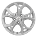 Khomen Wheels KHW1702 (Changan/Geely/Lexus/Toyota) 7x17 5x114,3 ET45 D60,1 F-Silver