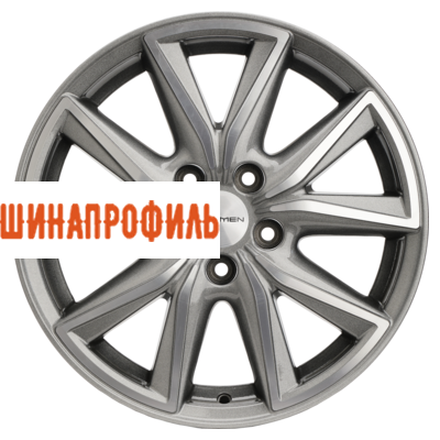 Диски Khomen Wheels Khomen Wheels KHW1706 (RAV4) 7x17 5x114,3 ET39 D60,1 G-Silver-FP