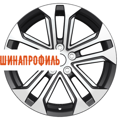 Диски Khomen Wheels Khomen Wheels KHW1803 (Sportage) 7x18 5x114,3 ET48 D67,1 Black-FP