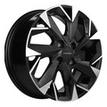 Khomen Wheels KHW1402 (Accent/Getz/i20) 5,5x14 4x100 ET38 D67,1 Black-FP