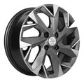 Khomen Wheels KHW1402 (Alsvin/Getz/i20) 5,5x14 4x100 ET46 D54,1 Gray-FP