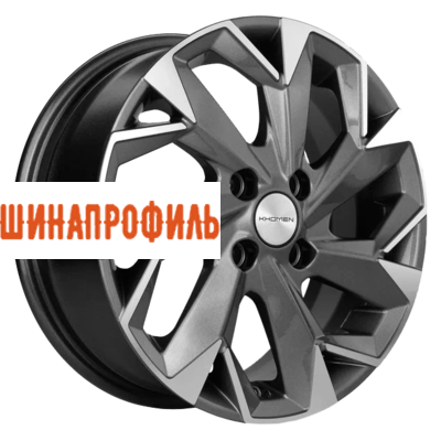 Диски Khomen Wheels Khomen Wheels KHW1402 (Datsun on-DO/Granta) 5,5x14 4x98 ET35 D58,5 Gray-FP
