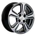 Khomen Wheels KHW1502 (Solaris II) 6x15 4x100 ET46 D54,1 G-Silver-FP