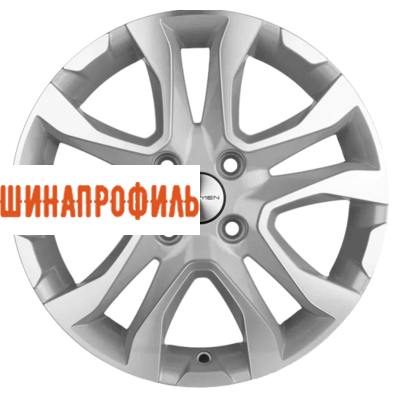 Диски Khomen Wheels Khomen Wheels KHW1503 (Rio) 6x15 4x100 ET46 D54,1 F-Silver-FP