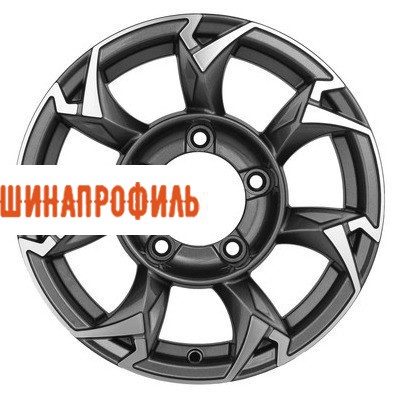 Диски Khomen Wheels Khomen Wheels KHW1505 (Jimny) 5,5x15 5x139,7 ET5 D108,1 Gray-FP