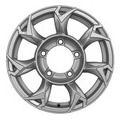 Khomen Wheels KHW1505 (Jimny) 5,5x15 5x139,7 ET5 D108,1 F-Silver