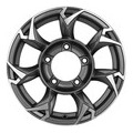 Khomen Wheels KHW1505 (Jimny) 5,5x15 5x139,7 ET5 D108,1 Gray-FP
