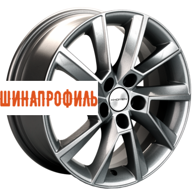 Диски Khomen Wheels Khomen Wheels KHW1507 (Polo) 6x15 5x100 ET40 D57,1 Gray-FP