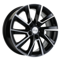 Khomen Wheels KHW1507 (Polo) 6x15 5x100 ET40 D57,1 Black-FP