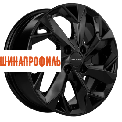 Диски Khomen Wheels Khomen Wheels KHW1508 (Lada Granta) 6x15 4x98 ET35 D58,6 Black