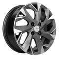 Khomen Wheels KHW1508 (Rio) 6x15 4x100 ET46 D54,1 Gray-FP