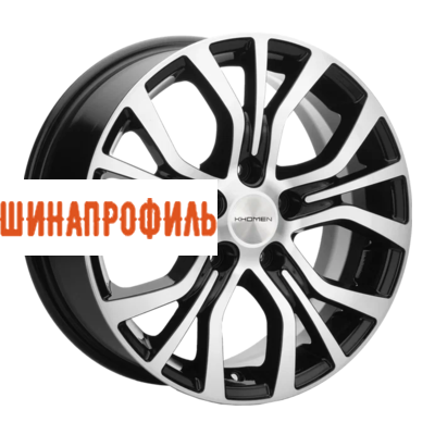 Диски Khomen Wheels Khomen Wheels KHW1608 (Multivan) 6,5x16 5x120 ET51 D65,1 Black-FP