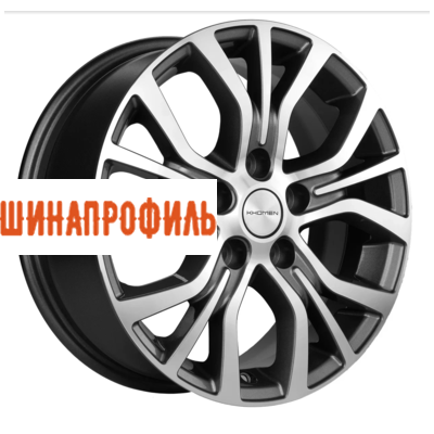 Диски Khomen Wheels Khomen Wheels KHW1608 (Multivan) 6,5x16 5x120 ET51 D65,1 Gray-FP