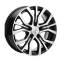 Khomen Wheels KHW1608 (Multivan) 6,5x16 5x120 ET51 D65,1 Black-FP