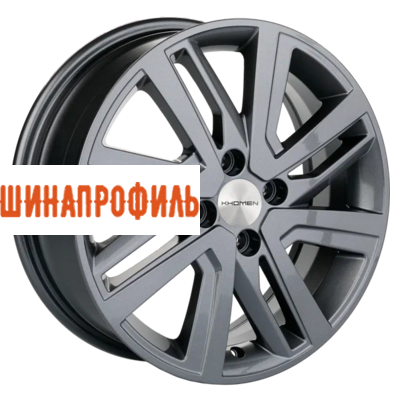 Диски Khomen Wheels Khomen Wheels KHW1609 (XRay) 6x16 4x100 ET41 D60,1 Gray