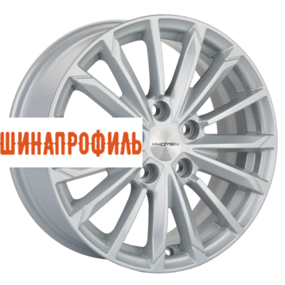 Диски Khomen Wheels Khomen Wheels KHW1611 (Corolla) 6,5x16 5x114,3 ET45 D60,1 F-Silver