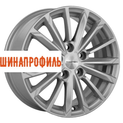 Диски Khomen Wheels Khomen Wheels KHW1611 (Kaptur) 6,5x16 5x114,3 ET50 D66,1 G-Silver