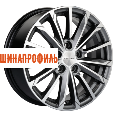 Диски Khomen Wheels Khomen Wheels KHW1611 (Mazda 3) 6,5x16 5x114,3 ET45 D67,1 G-Silver-FP