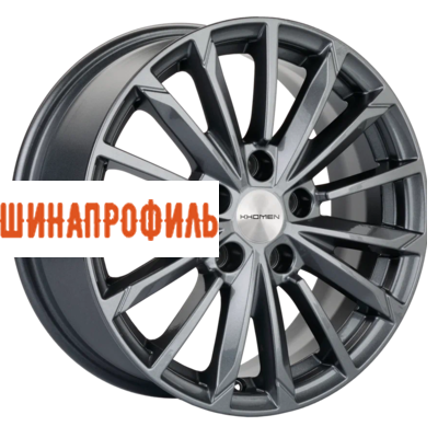 Диски Khomen Wheels Khomen Wheels KHW1611 (Optima/Soul) 6,5x16 5x114,3 ET47 D67,1 Gray